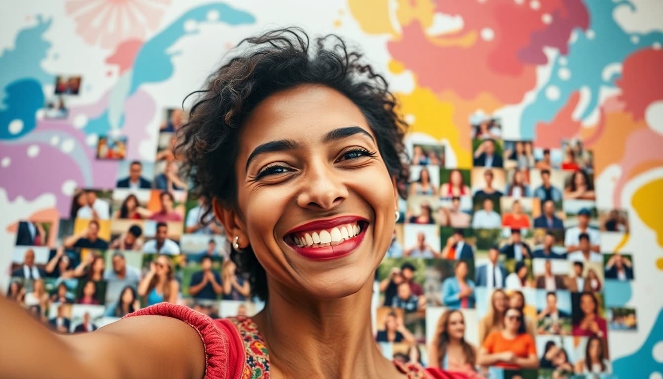 Selfie Mosaic: A Revolutionary Platform for Global Selfie Sharing