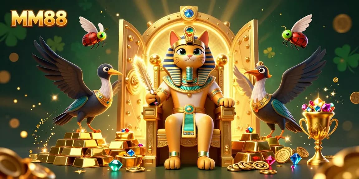 Experience thrilling gameplay at MM88 with an Egyptian-themed casino adventure.