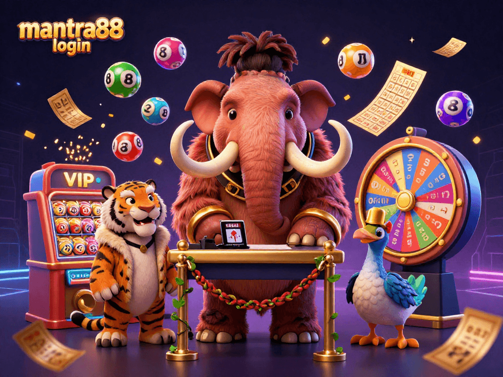 Engage with mantra88 login to access dynamic casino fun with vibrant characters and game elements.