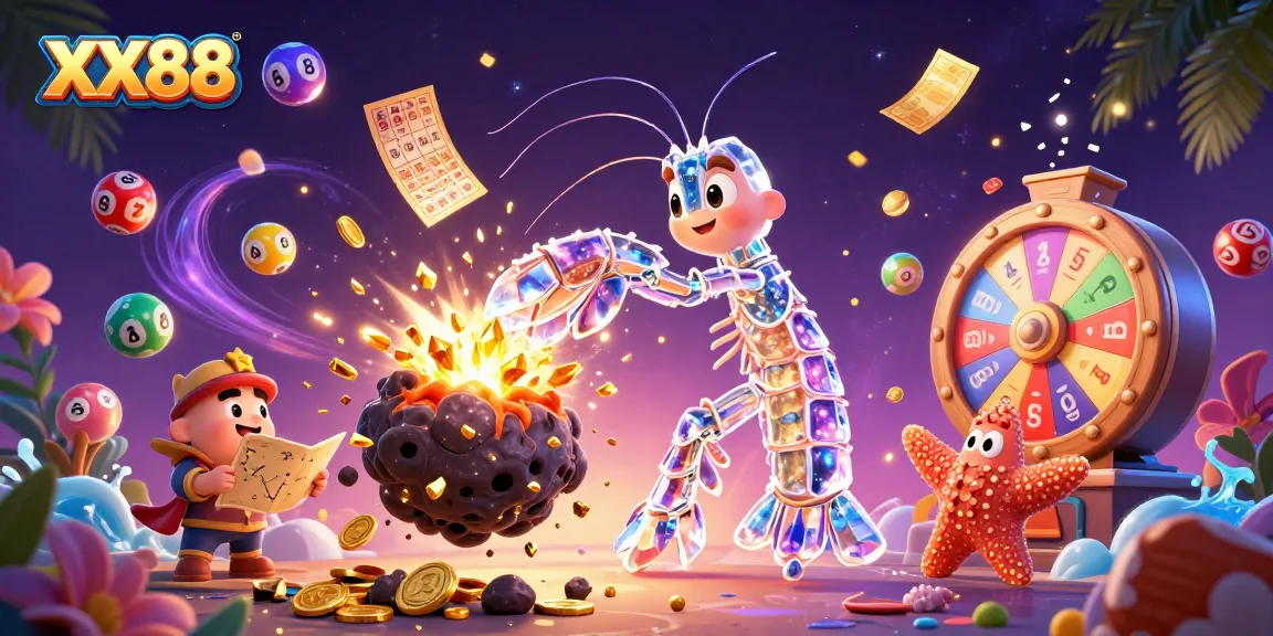 Join the excitement at XX88 with a galactic samurai furthering your chance for riches in this vibrant casino scene.