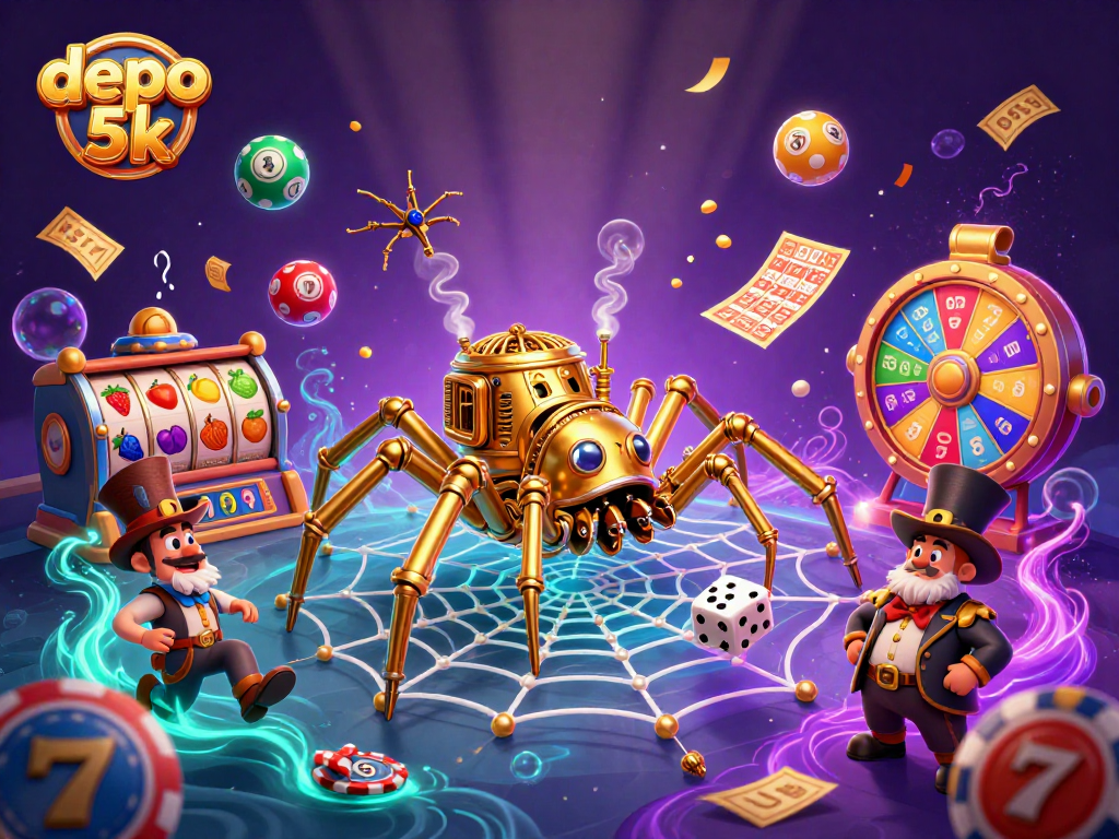 Engage with the colors of depo 5k while enjoying vibrant slot reel visuals and jackpot excitement!
