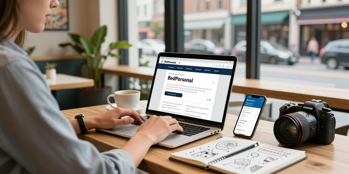 Discover local services on bedpersonal in a vibrant café setting.