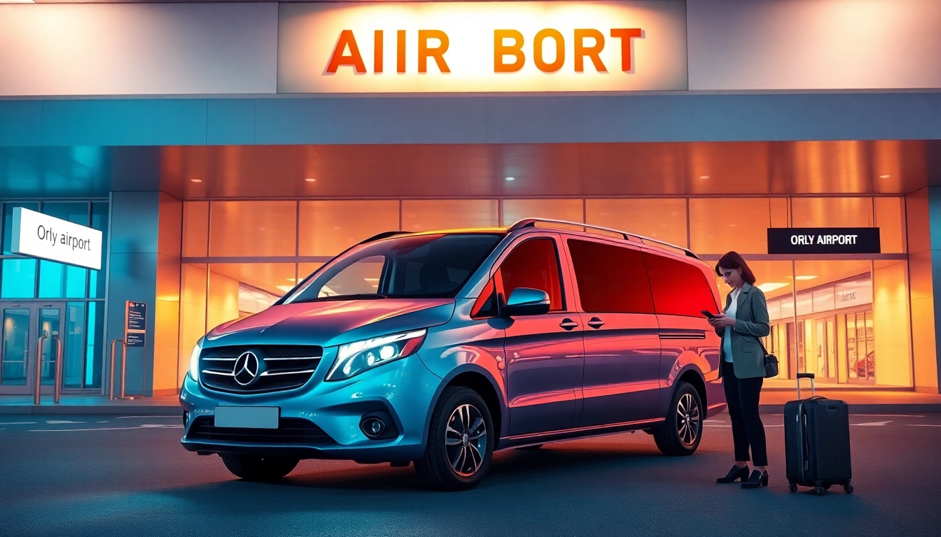 Book an Orly Airport to Paris Transfer with a stylish vehicle ready for passengers.