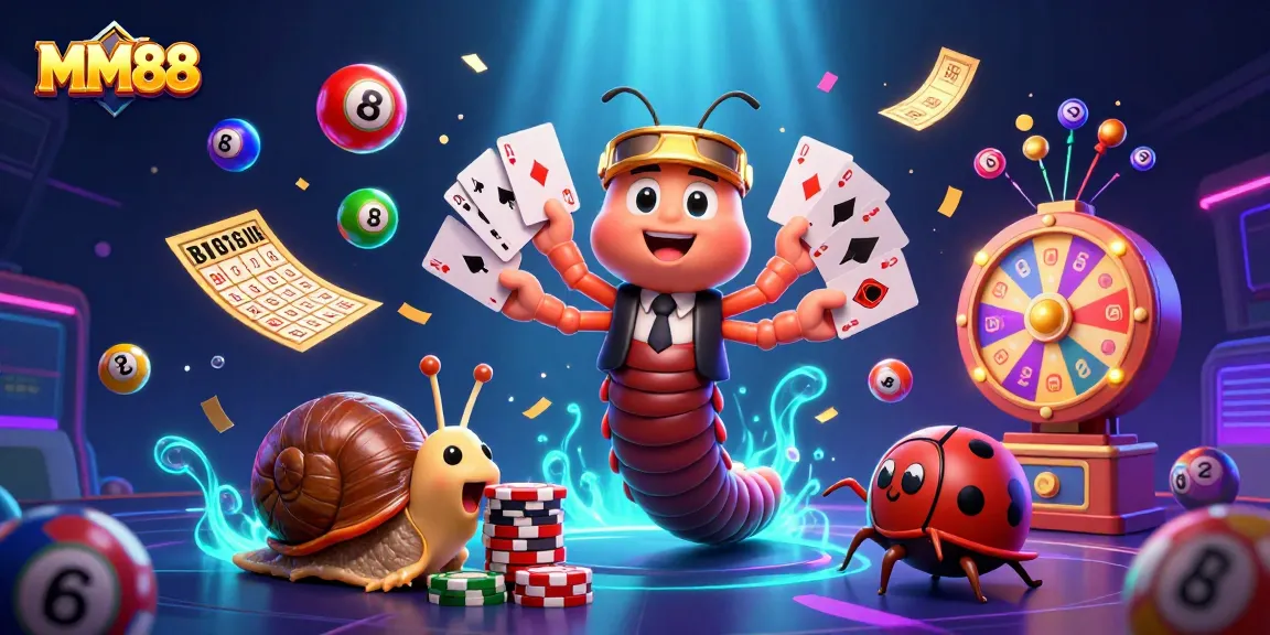 Experience the thrilling MM88 casino adventure with vibrant 3D dealers, colorful games, and jackpot excitement.