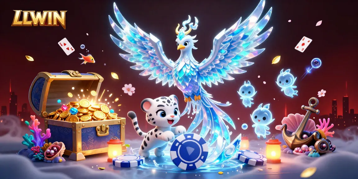 Engage in top-notch gaming with LLWIN's dynamic 3D casino experience filled with magical creatures.