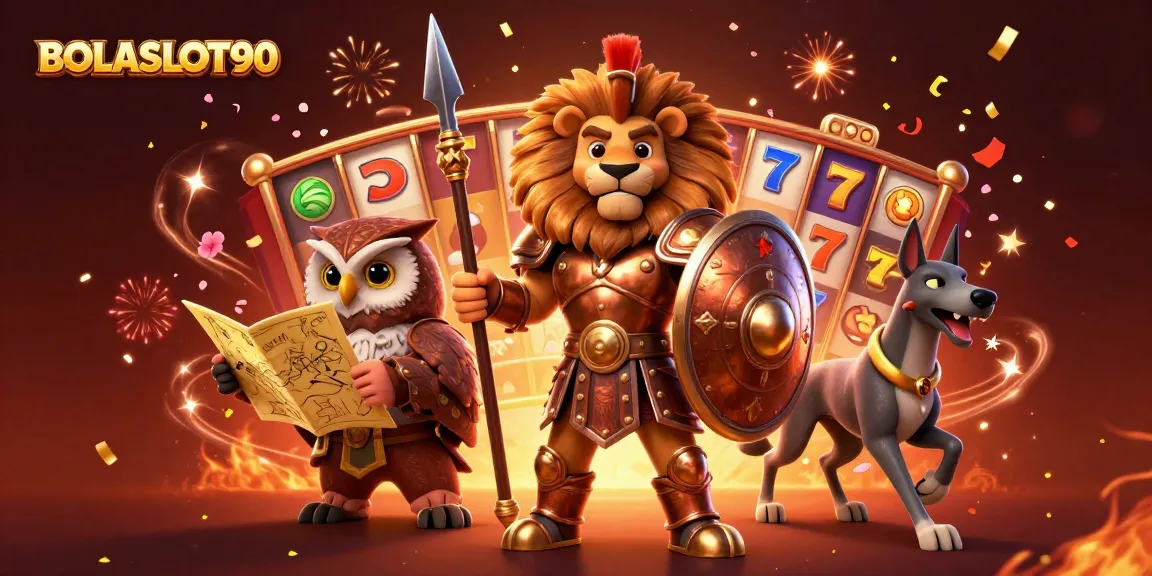 Experience thrilling gameplay with BOLASLOT90's dynamic slots and jackpot features in an engaging scene.