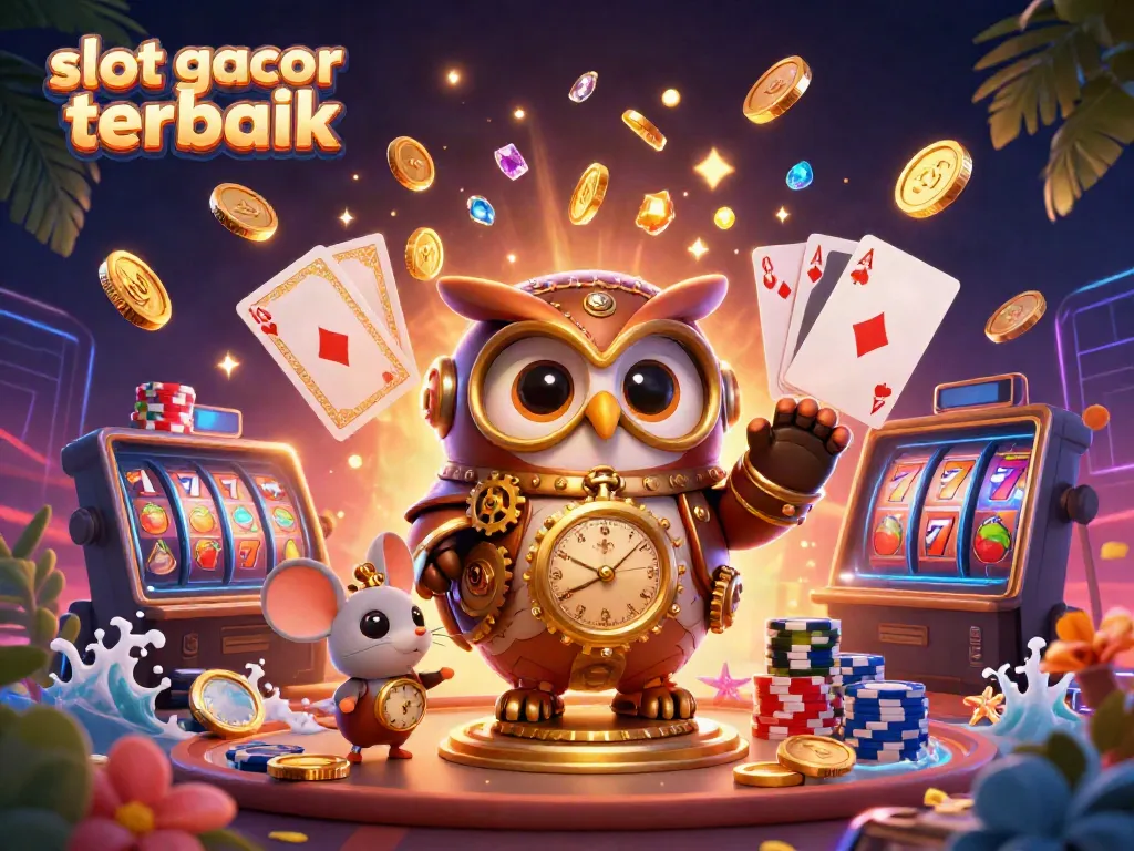 Menangkan slot gacor terbaik dengan ilustrasi kasino unik yang menarik dan menarik perhatian.