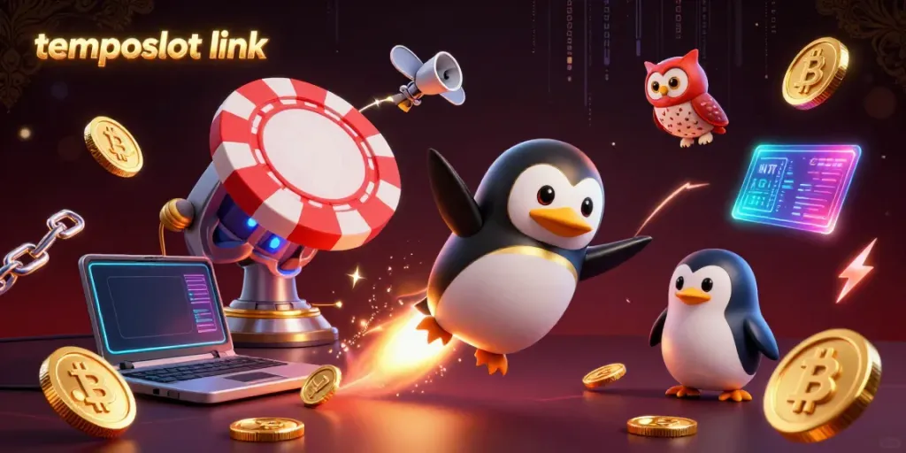 Mengakses tempo slot link dengan aman, penguin emas beraksi menuju stasiun kasino di luar angkasa.