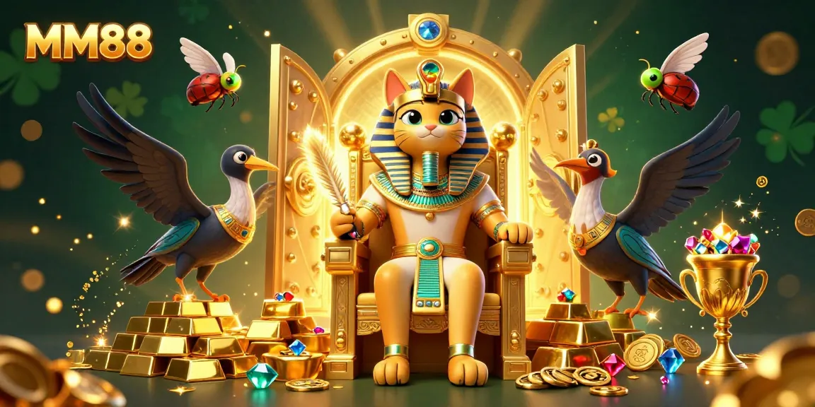Experience thrilling gameplay at MM88 with an Egyptian-themed casino adventure.