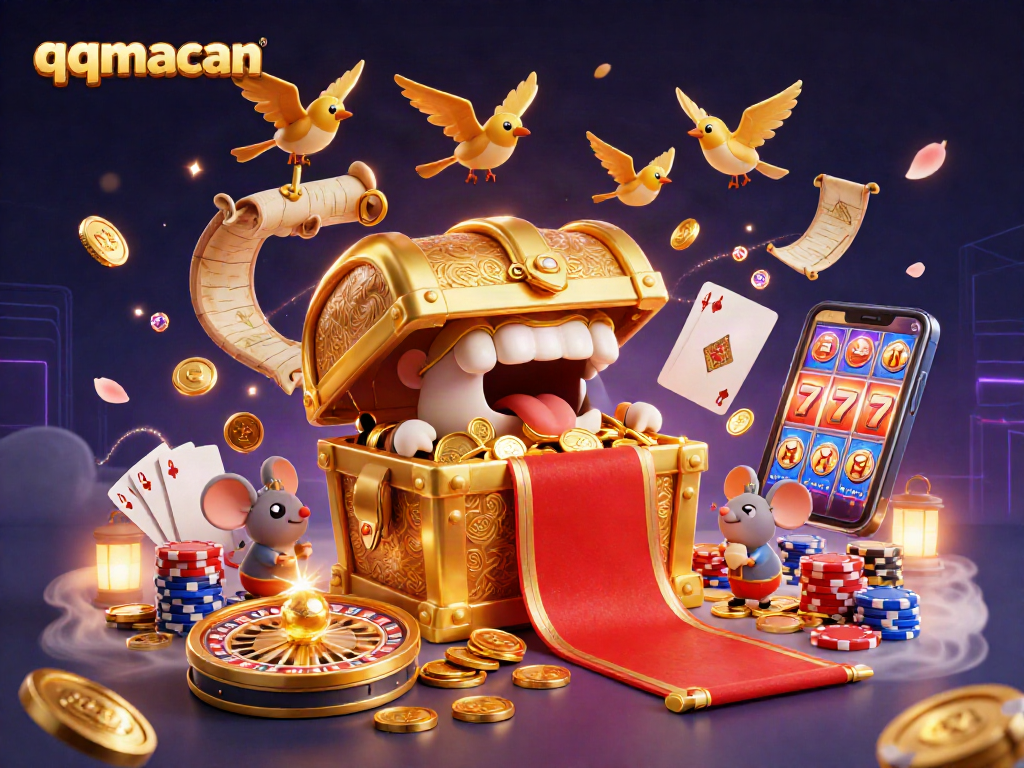 Engage in epic gaming action with qqmacan's vibrant casino treasures and thrilling rewards.
