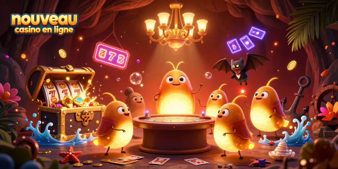 Illuminez votre aventure au nouveau casino en ligne avec des cagnottes scintillantes et un dealer charmant.