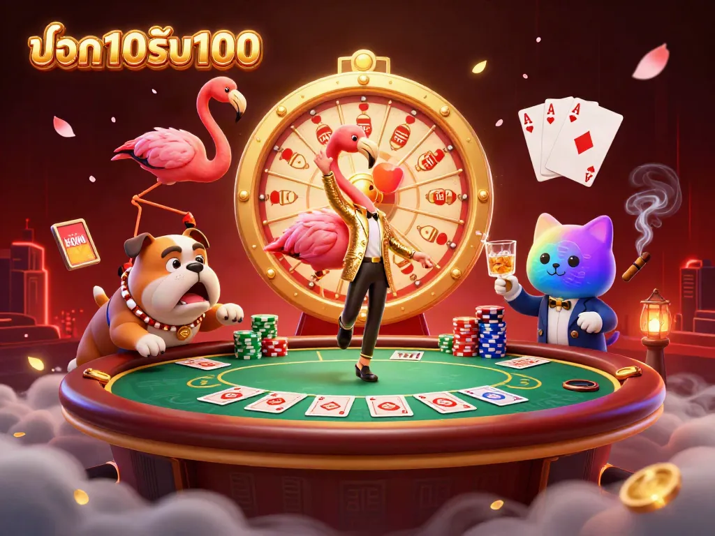 โปรโมชั่น ฝาก10รับ100 ให้โอกาสทดลองเล่นสำหรับนักพนันใหม่ ๆ อย่างมีความสนุกสนาน
