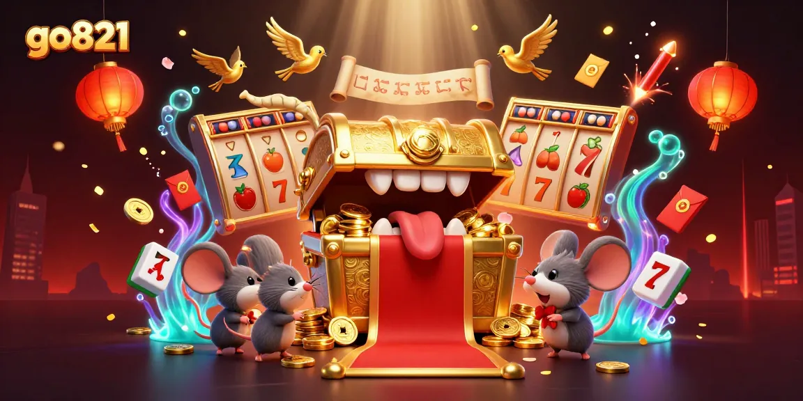 Experience the thrill of winning with go821's vibrant and rich casino adventure, featuring slots and treasures.