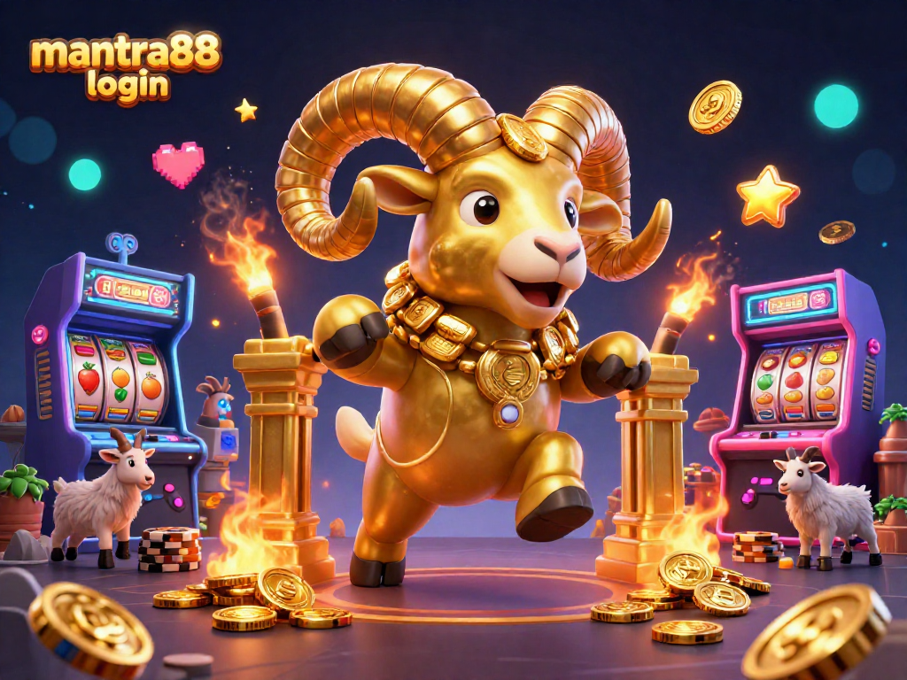 Engage with the thrill of gambling at mantra88 login, where vibrant 3D casino imagery sets the stage for excitement and winning!