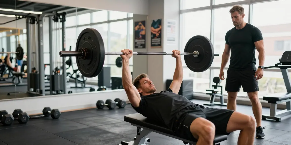 Selliza Steroids user lifting weights in a motivating gym atmosphere