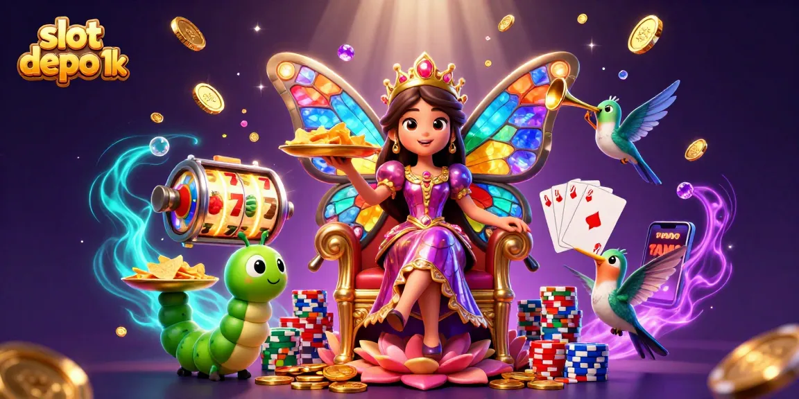 Menangkan jackpot dengan slot depo 1k dan nikmati kemudahan deposit 1K via QRIS.