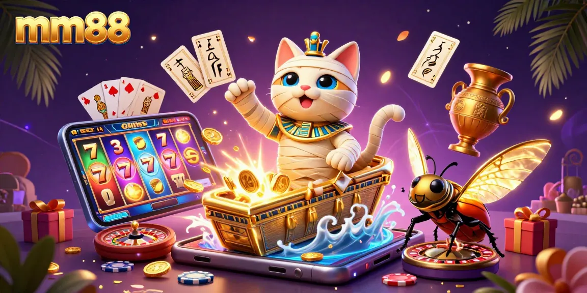 Engage with mm88's vibrant casino adventures featuring thrilling games and unique characters.