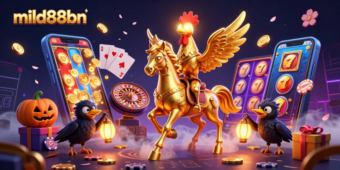 Experience the thrill of mild88bn at the casino with mystical characters and vibrant game elements.
