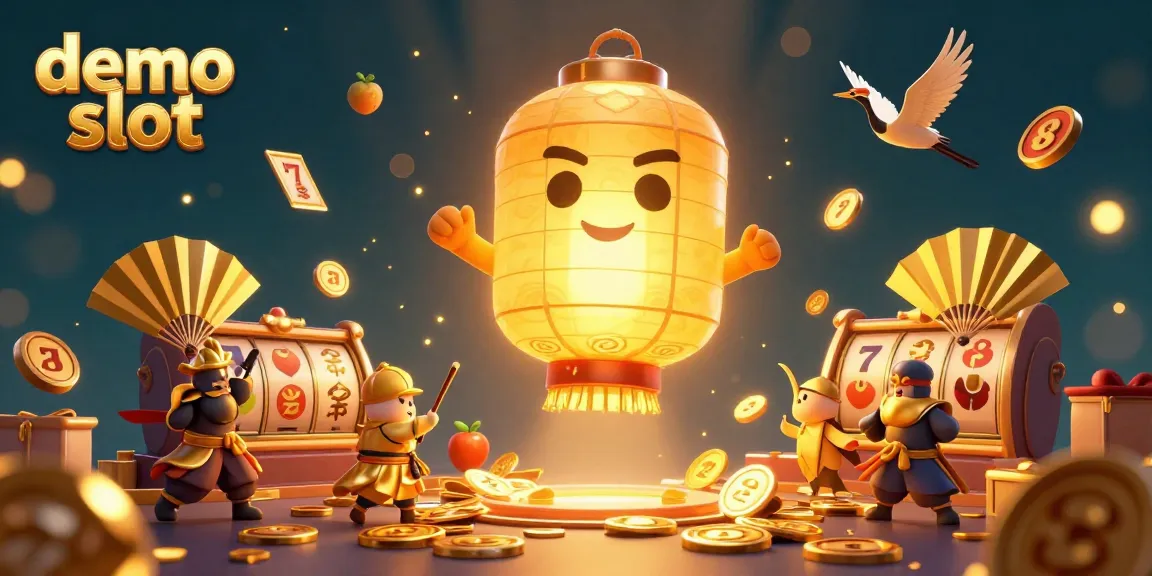 Menangkan jackpot dengan demo slot yang penuh simbol keberuntungan dalam ilustrasi kasino online yang dinamis.