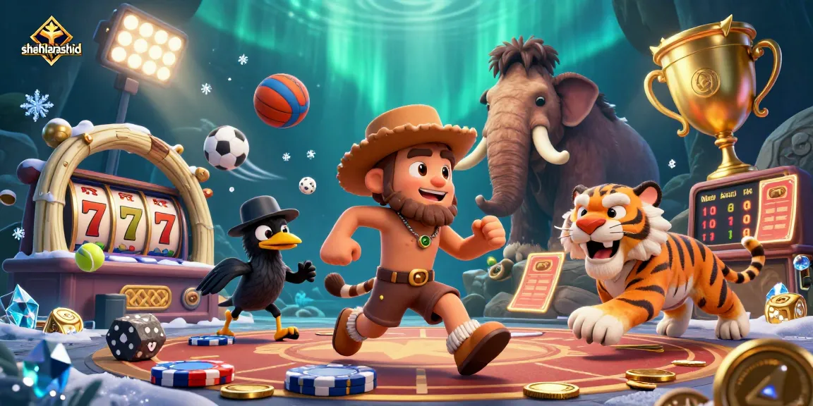 Bet on shehlarashid at a prehistoric casino with engaging games and thrilling visuals.