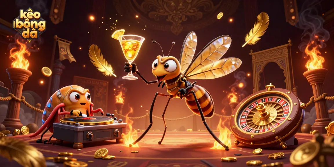 Engage strategies and insights at kèo bóng đá through a dynamic 3D casino illustration featuring unique elements.