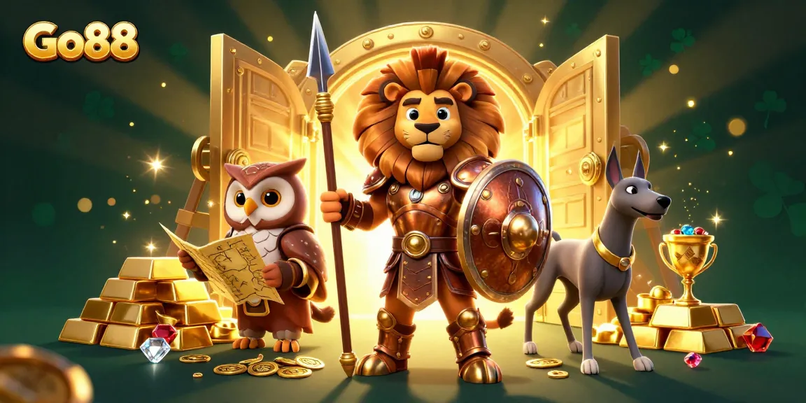 Go88 captivates players with an action-packed, immersive casino experience featuring treasure and heroism.